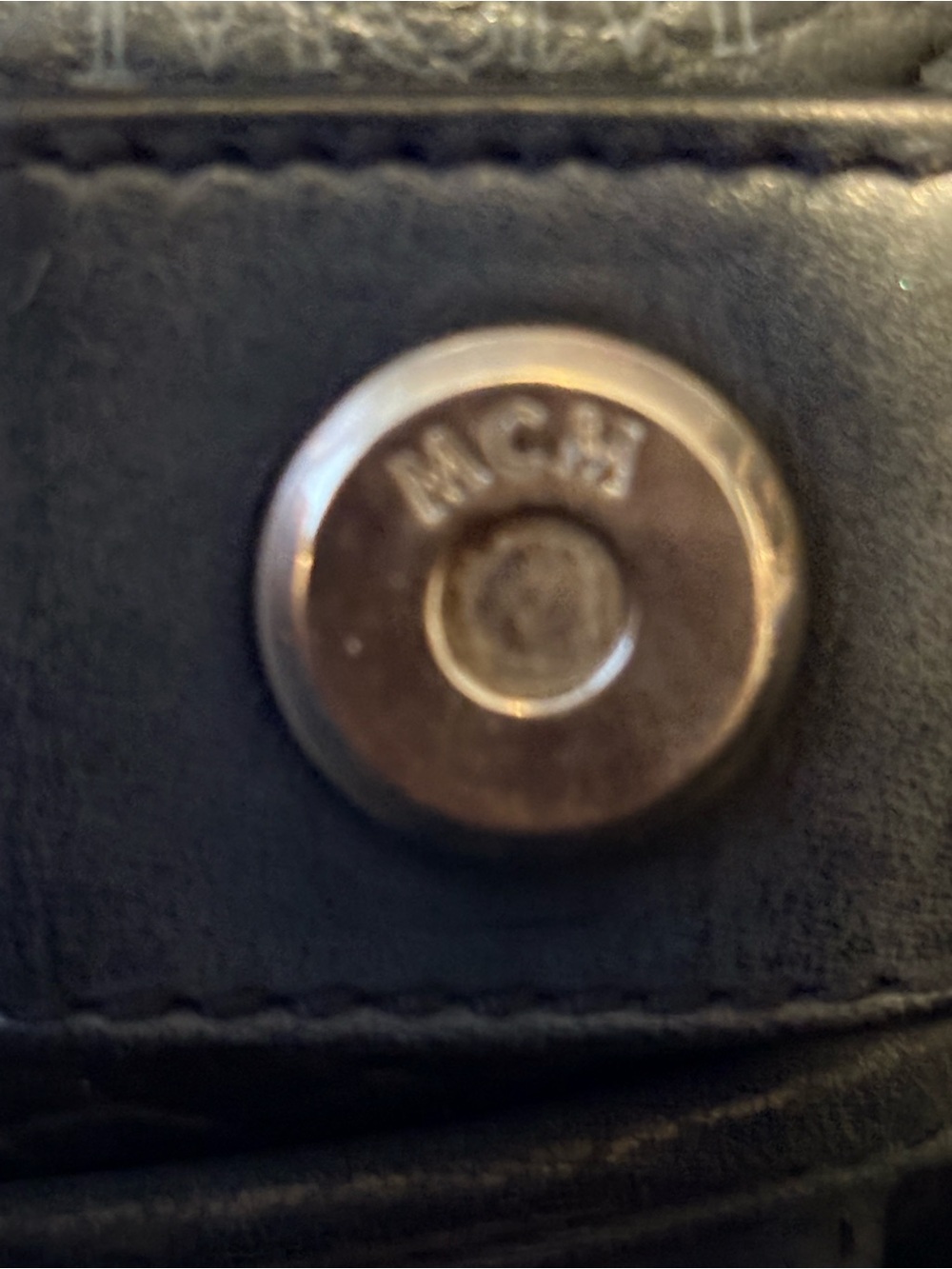 MCM Visetos Leather Tote Bag - Picture 15 of 16
